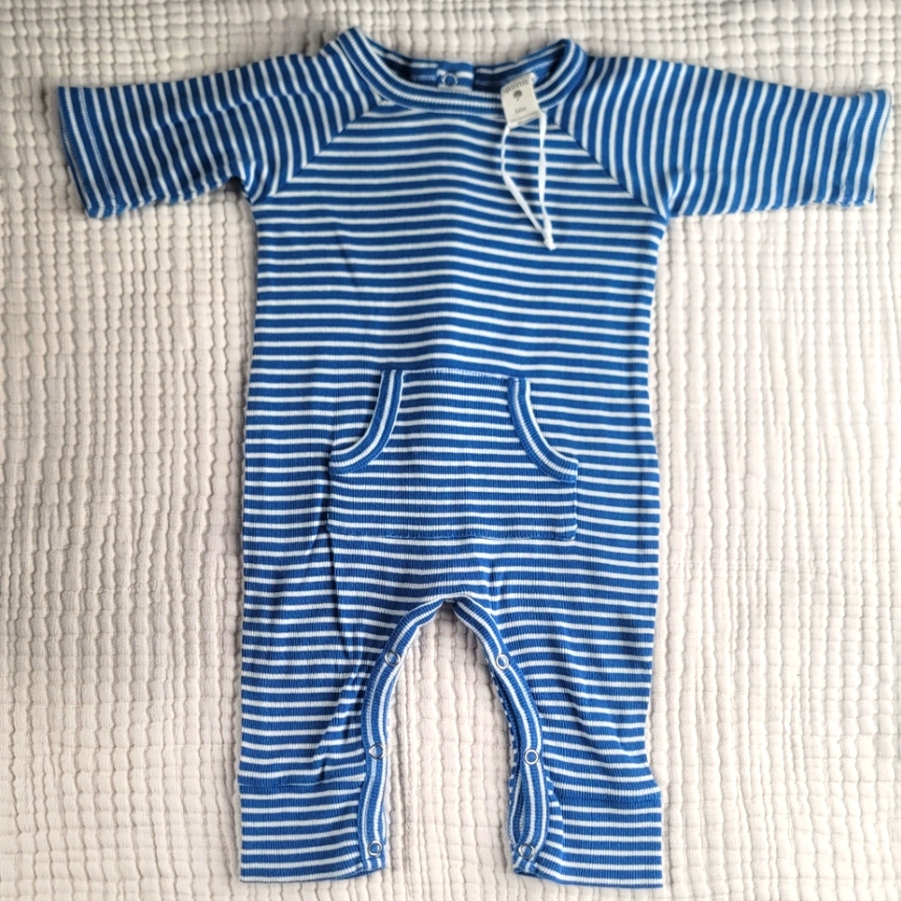Kate Quinn Organic Cotton Long Sleeve Romper